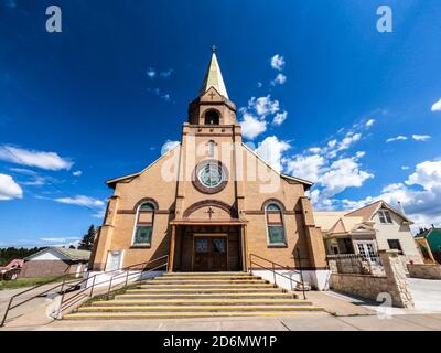 Leadville historique, la plus haute ville des États-Unis, Colorado, États-Unis Banque D'Images