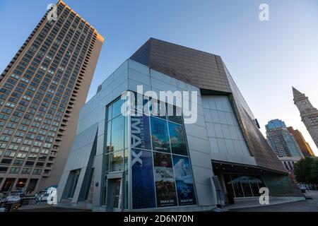 Matthew et Marcia Simons IMAX Theatre, Central Wharf, Boston, Massachusetts, États-Unis Banque D'Images