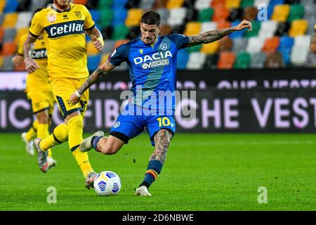 Friuli - stade Dacia Arena, udine, Italie, 18 octobre 2020, Rodrigo de Paul (Udinese) pendant Udinese Calcio vs Parme Calcio 1913, football italien Serie A Match - Credit: LM/Ettore Griffoni/Alay Live News Banque D'Images