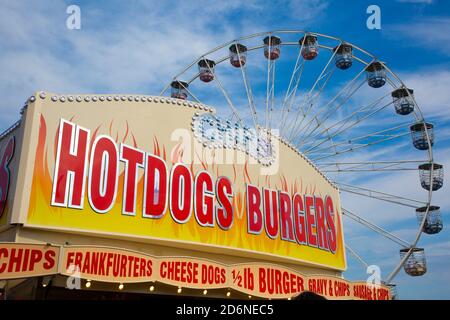 2019 juin, parc d'expositions Town Moor (The Hoppings), Newcastle upon Tyne. Banque D'Images