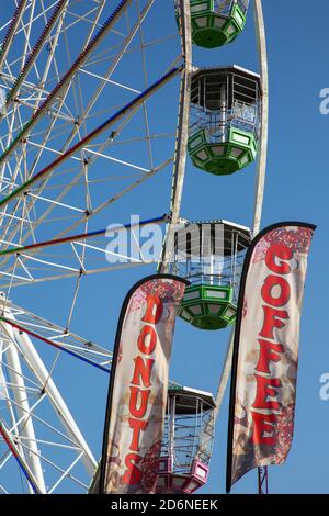 2019 juin, parc d'expositions Town Moor (The Hoppings), Newcastle upon Tyne. Banque D'Images