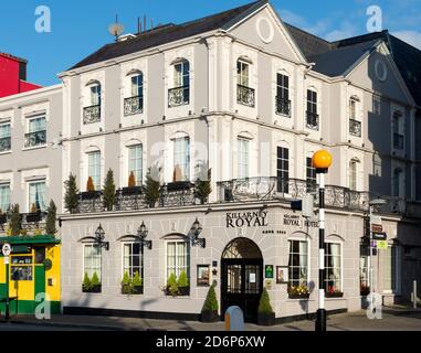 Killarney Shops bars restaurants Killarney Royal Hotel à Killarney, comté de Kerry, Irlande Banque D'Images