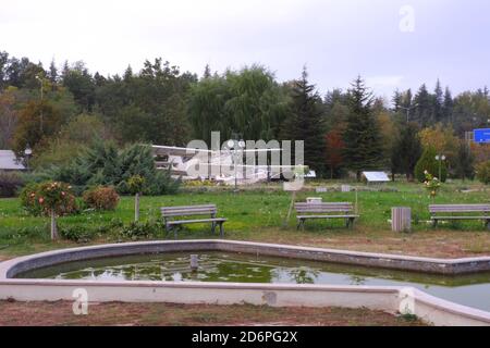 Avions dans Aviation Park Banque D'Images