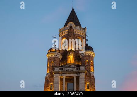 Serbie, Belgrade, Zemun, Gardos Tower (Millennium Tower) Banque D'Images