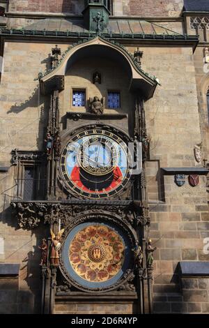 Horloge astronomique de Prague Banque D'Images