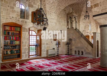 Antakya, Hatay / Turquie - octobre 08 2020 : vue intérieure de la mosquée Antakya Ulu Cami Banque D'Images