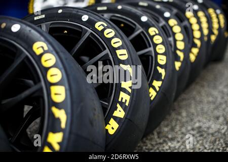 Good Year tire, pneu, lors de la course de Hongrie WTCR 2020 de la FIA, 4e manche de la coupe du monde de voiture de tourisme 2020 de la FIA, sur la Hungaroring, à partir d'octobre 16 t Banque D'Images