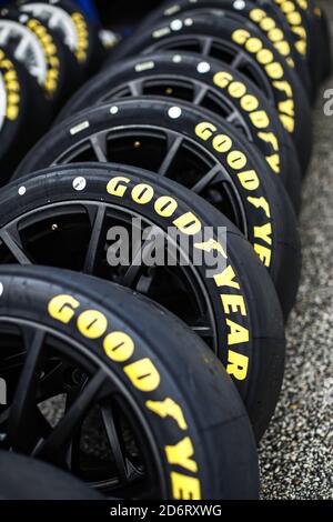 Good Year tire, pneu, lors de la course de Hongrie WTCR 2020 de la FIA, 4e manche de la coupe du monde de voiture de tourisme 2020 de la FIA, sur la Hungaroring, à partir d'octobre 16 t Banque D'Images