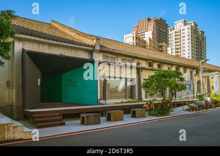 15 octobre 2020: Hsinchu City Art site de l'entrepôt ferroviaire. Il a été construit à l'origine en 1941 comme un entrepôt de station situé dans la ville de Hsinchu, Ta Banque D'Images