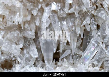 Calcite cristal dans la nature Banque D'Images