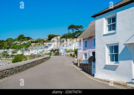 Le village idyllique de St mawes sur la péninsule de roseland à cornwall Banque D'Images