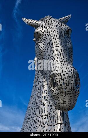 Les Kelpies Banque D'Images