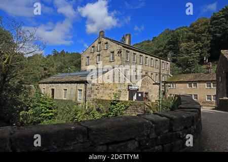 Gibson Mill, Hebden Bridge Banque D'Images