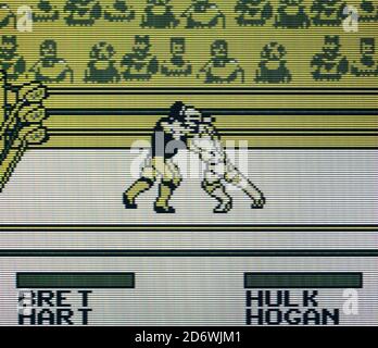 WWE King of the Ring - Nintendo Gameboy Videogame - Usage éditorial uniquement Banque D'Images