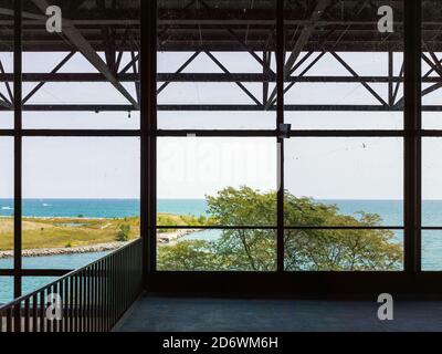 Intérieur du McCormick place Lakeside Centre Banque D'Images