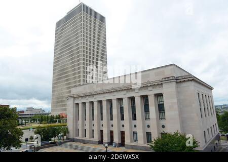 Le bâtiment de la Cour suprême du Tennessee, situé à côté du capitole de l'État, a été construit en 1937 à Nashville, Tennessee, États-Unis. Banque D'Images