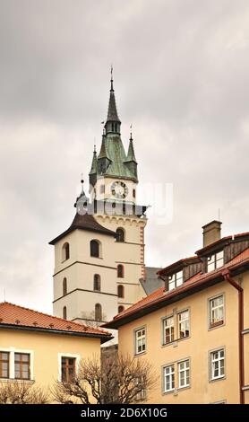 Église de Sainte Catherine à Kremnica. La Slovaquie Banque D'Images