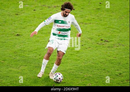 Kenny Saief de Lechia vu en action pendant le match polonais Ekstraklasa entre Lechia Gdansk et Pogon Szczecin.(score final; Lechia Gdansk 0:1 Pogon Szczecin) Banque D'Images