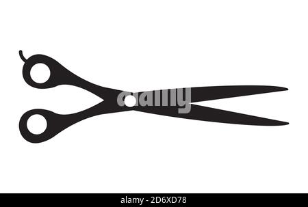 Illustration vectorielle ciseau isolée sur fond blanc Illustration de Vecteur