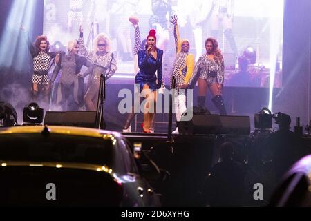 Stars of Canada's Drag Race, y compris la nouvelle reine Priyanka, qui se déroule trois nuits à Calgary. Avec: Priyanka où: CALGARY, Alberta, Canada quand: 18 sept. 2020 crédit: WENN.com Banque D'Images