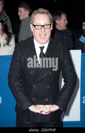 Vic Reeves arrivant aux British Comedy Awards 2010 à l'hôtel Indigo 2, à l'O2 Arena, Londres. Banque D'Images