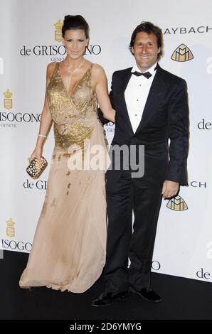 Claudia Galanti participe à la fête de Grisogono lors du 64ème Festival International du film de Cannes, à l'Hôtel du Cap, Eden Roc à Cannes, France. Banque D'Images