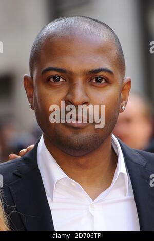 Noel Clarke arrive à la première mondiale de Fast Girls à l'Odeon West End à Leicester Square, Londres. Banque D'Images