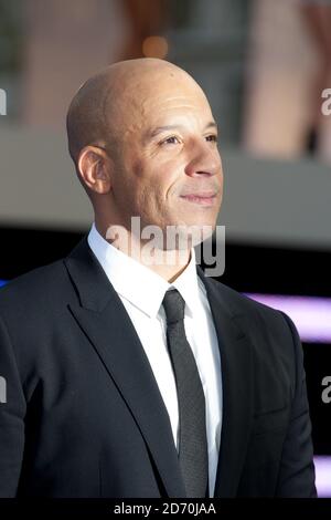 Vin Diesel assister à la première mondiale du Fast and the Furious 6, à l'Empire Leicester Square à Londres. Banque D'Images
