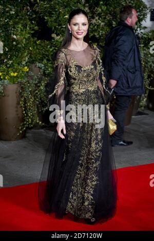 Georgina Chapman arrive à l'EE British Academy film Awards After Party, qui s'est tenu à l'hôtel Grosvenor au centre de Londres Banque D'Images