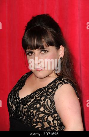 Lisa Hammond pour les British SOAP Awards 2014 au Hackney Empire, 291 Mare St, Londres. Banque D'Images