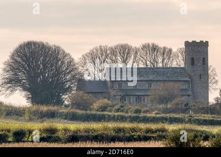 Église St Margare, Burnham Norton, dans le nord de Norfolk. Banque D'Images