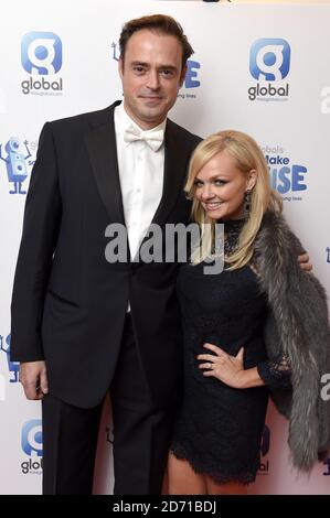 Jamie Theakston et Emma Bunton assistent à la soirée « Make Mone Noise Night » de Global, à Supernova à Londres, afin de recueillir des fonds pour aider les enfants et les jeunes défavorisés à travers le Royaume-Uni. Banque D'Images