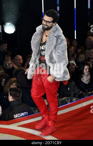 Jeremy Jackson arrive au lancement de Celebrity Big Brother 2015 Banque D'Images