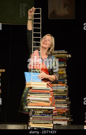 Danyah Miller sur scène lors d'un photocall pour moi, je crois en licornes, au Vaudeville Theatre de Londres. Le spectacle aura lieu du 1er au 31 août 2015. Banque D'Images