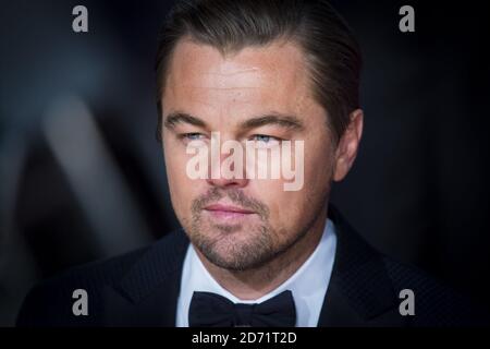 Leonardo DiCaprio assiste aux EE British Academy film Awards à l'Opéra Royal, Bow Street, Londres Banque D'Images