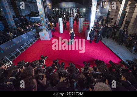 Kate Winslet assiste aux EE British Academy film Awards au Royal Opera House, Bow Street, Londres Banque D'Images