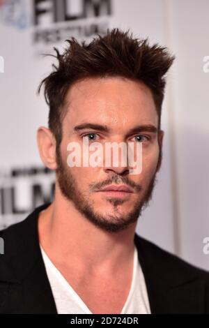 Jonathan Rhys Meyers assiste à la première de la ville de Londres, dans le cadre du Festival du film de Londres, qui s'est tenu au Haymarket Cinema, à Londres. Date de la photo: Mardi 11 octobre 2016. Le crédit photo devrait se lire: Matt Crossick/ EMPICS Entertainment. Banque D'Images