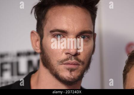 Jonathan Rhys Meyers assiste à la première de la ville de Londres, dans le cadre du Festival du film de Londres, qui s'est tenu au Haymarket Cinema, à Londres. Date de la photo: Mardi 11 octobre 2016. Le crédit photo devrait se lire: Matt Crossick/ EMPICS Entertainment. Banque D'Images