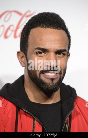 Craig David pendant le Jingle Bell ball de Capital avec Coca-Cola à l'O2 Arena de Londres. Date de la photo: Samedi 3 décembre 2016. Le crédit photo devrait se lire: Matt Crossick/ EMPICS Entertainment. Banque D'Images