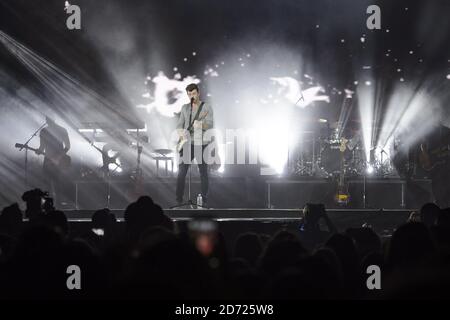 Shawn Mendes se présentant au Jingle Bell ball de Capital avec Coca-Cola à l'arène O2 de Londres. Date de la photo: Dimanche 4 décembre 2016. Le crédit photo devrait se lire: Matt Crossick/ EMPICS Entertainment. Banque D'Images
