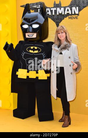 Kate Garraway participe à une projection de gala du film Lego Batman, au cinéma Empire de Leicester Square, Londres. Date de la photo: Samedi 28 janvier 2016. Le crédit photo devrait se lire: Matt Crossick/ EMPICS Entertainment. Banque D'Images