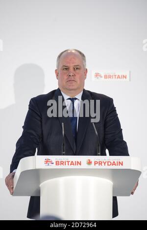 Andrew R. T. Davies AM lors du Forum conservateur du printemps 2017 qui s'est tenu au stade SSE SWALEC à Cardiff, au pays de Galles. Date de la photo: Vendredi 17 mars 2016. Le crédit photo devrait se lire: Matt Crossick/ EMPICS Entertainment. Banque D'Images