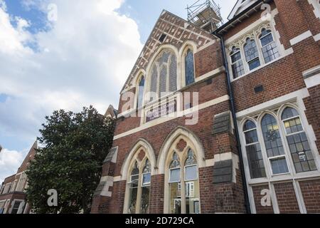 Vue générale de l'école St Thomas de Battersea, Londres. Le duc et la duchesse de Cambridge enverront leur fils, George, à l'école à partir de septembre de cette année. Date de la photo: Mardi 28 mars 2017. Le crédit photo devrait se lire: Matt Crossick/ EMPICS Entertainment. Banque D'Images