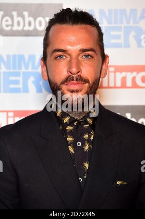 Pete Wicks participant aux Animal Hero Awards organisés au Grosvenor House Hotel, Londres Banque D'Images