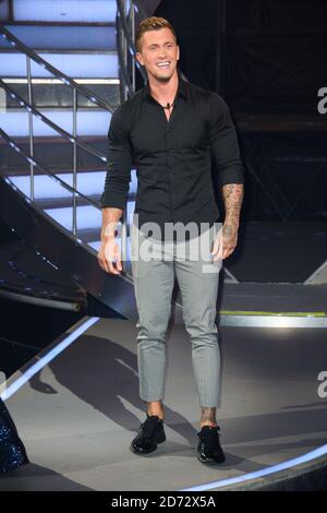 DaN Osborne lors de la finale de Celebrity Big Brother 2018, aux studios Elstree à Hertfordshire. Date de la photo: Lundi 10 septembre 2018. Le crédit photo devrait se lire: Matt Crossick/ EMPICS Entertainment. Banque D'Images