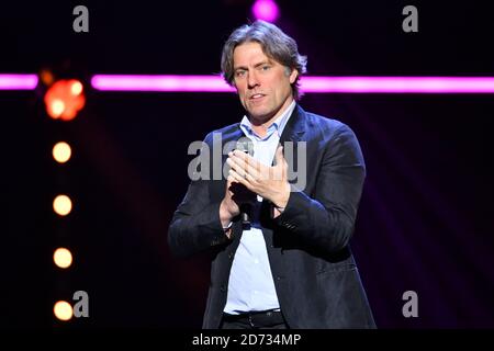 John Bishop qui joue pendant la soirée comédie Teenage cancer Trust, au Royal Albert Hall, Londres. Date de la photo: Mercredi 27 mars 2019. Le crédit photo devrait se lire: Matt Crossick/Empics Banque D'Images