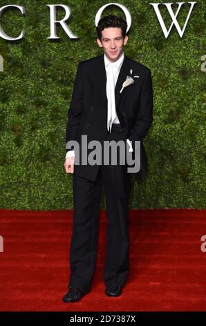 Josh O'Connor assiste à la première de la saison trois de la couronne de Netflix, qui s'est tenue au Curzon Mayfair à Londres. Le crédit d'image devrait se lire: Matt Crossick/EMPICS Banque D'Images