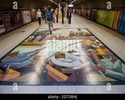 Plaza Italia, station de métro dans le quartier de Palerme. Buenos Aires, la capitale de l'Argentine. Amérique du Sud, Argentine, novembre Banque D'Images