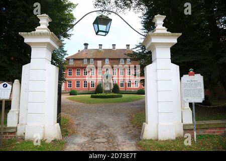 Gartow Mansion, Gartow, Lüchow-Dannenberg, Basse-Saxe, Allemagne, Europe Banque D'Images