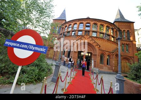 Le Tabernacle à l'ouest de Londres, où Lily Allen a joué un concert secret dans le cadre du MySpace Secret shows Tour. Banque D'Images